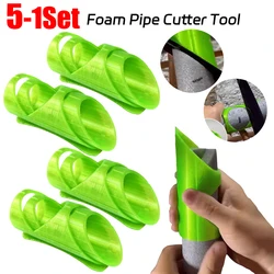 3-15pc Foam Pipe Cutter Tool Foam Pipe Insulation Cutting Guide Tool Insulation Clamp for Homes Industries and Commercial Places