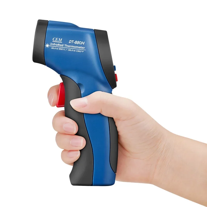 DT-880 Handheld Infrared Temperature Measurement -50~500 ℃ Non Connected Temperature Measurement Fixed Emissivity High Precision