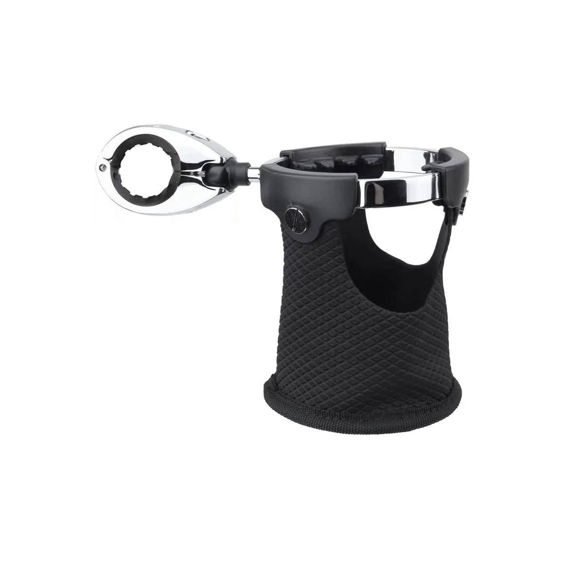 

Motorcycle Cup Holder with 360°Swivel Ball-Mount, Boat Drink Holder with Basket for