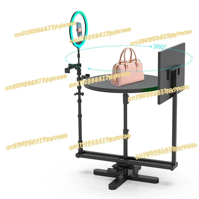 NEW 360 panoramic rotating shooting photo booth,table Surround photo photography visualizer