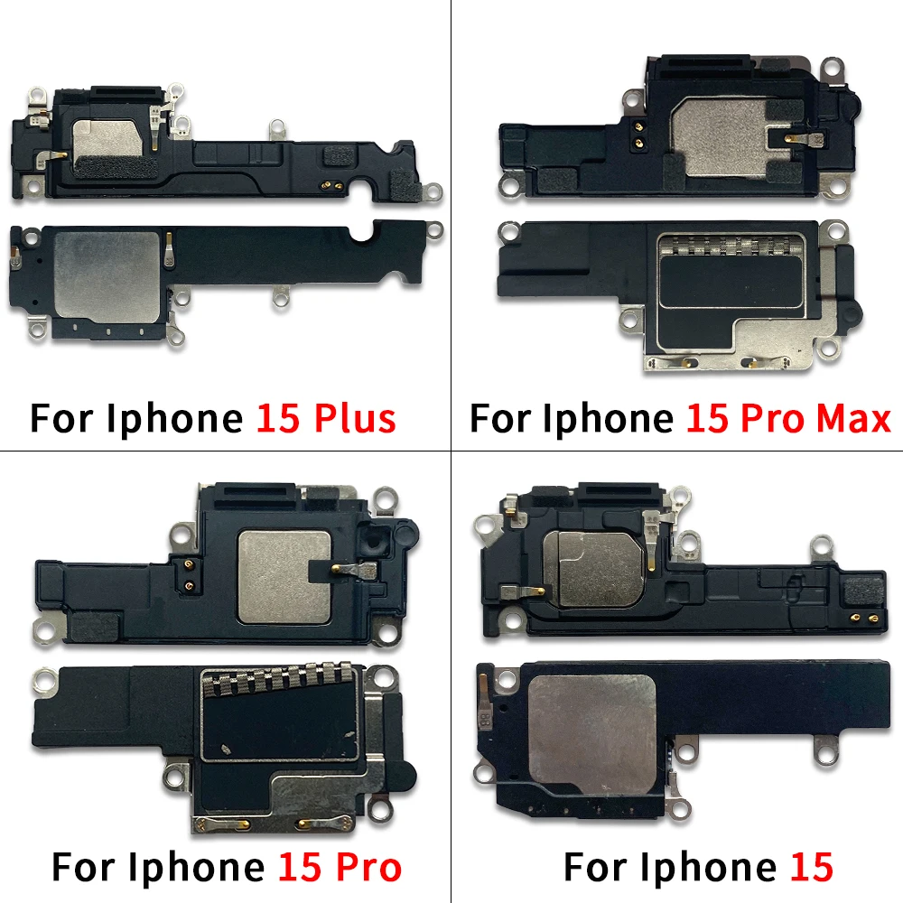 New Loud Speaker Flex Cable For iPhone 14 13 12 11 15 Pro Max Plus Mini LoudSpeaker Ringer Buzzer Replacement Parts