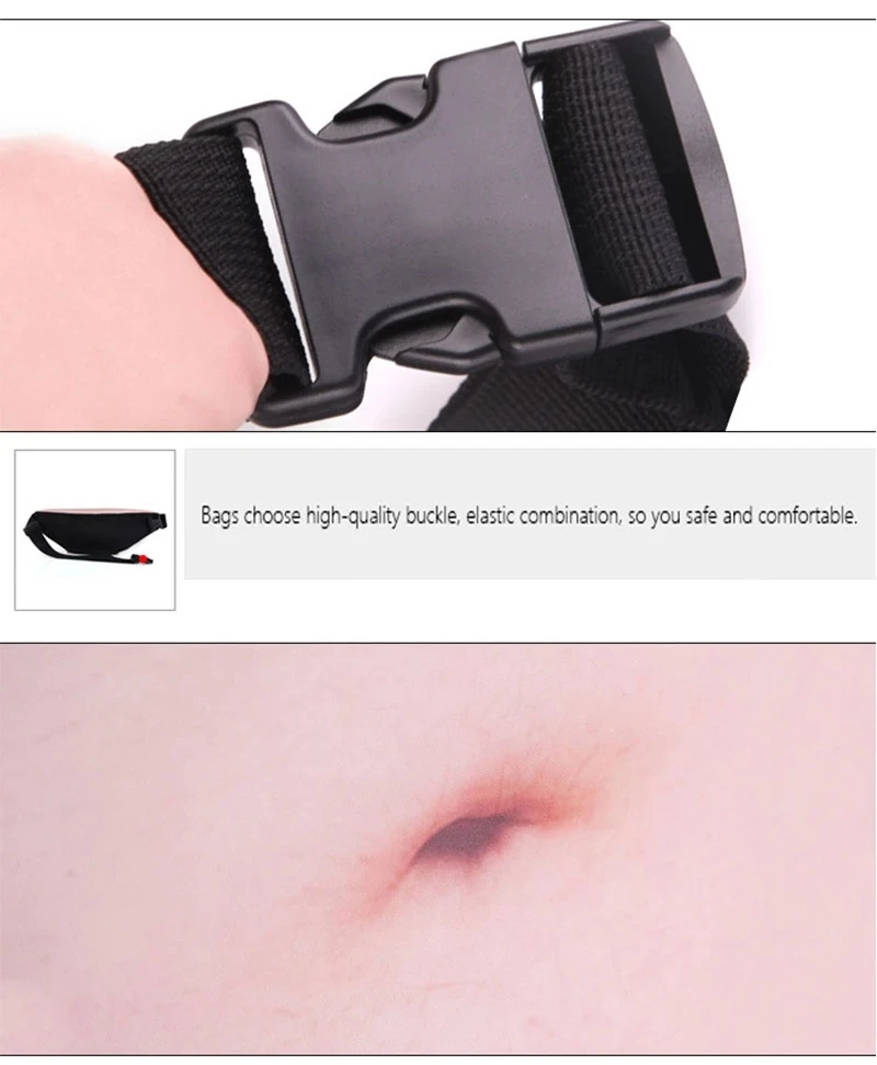 Herren-Bierbauch-Gürteltasche, innovative, verstellbare, multifunktionale Sporttasche mit großem Fassungsvermögen im Fake-Dad-Bauch-Design – Detail 13