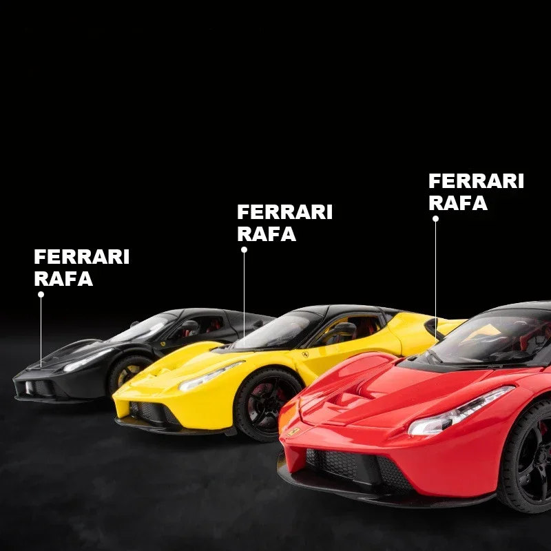 1:22 Ferraris Laferrari FXXK Toy Alloy Car Diecasts & Toy Vehicles Sound and light Car Model Collection Car Toys For Children