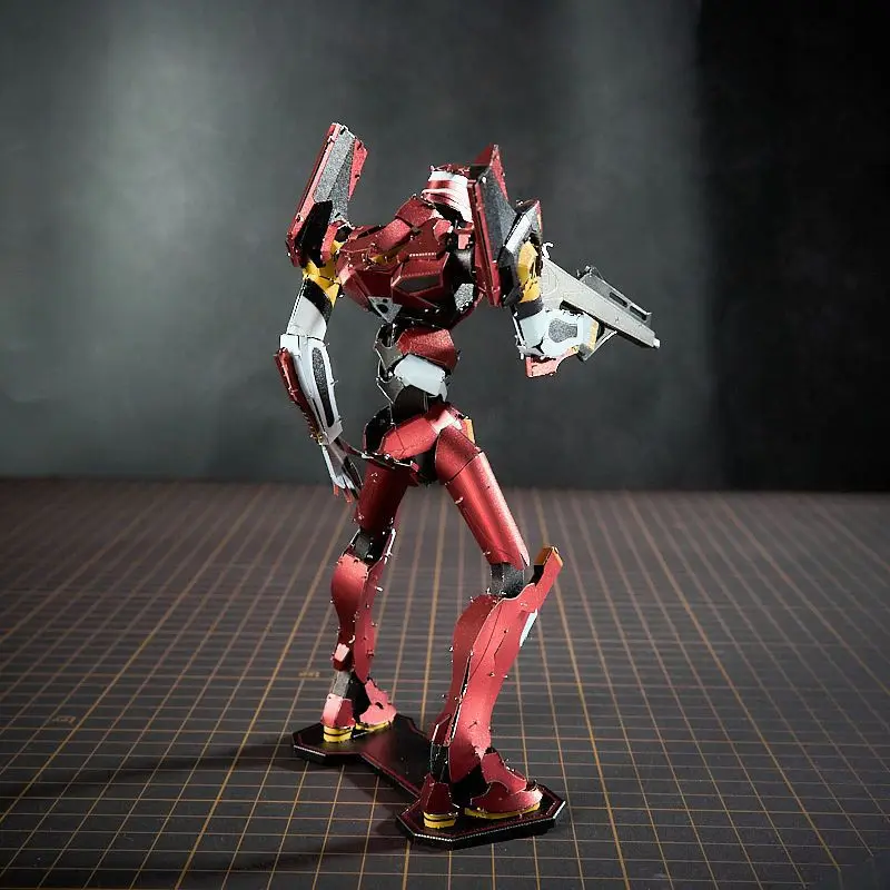 New Century Warrior 3D Metal Puzzle Eva Test Type Production Model Robots Jigsaw Puzzle Toys DIY Handmade Assembly Model Kits