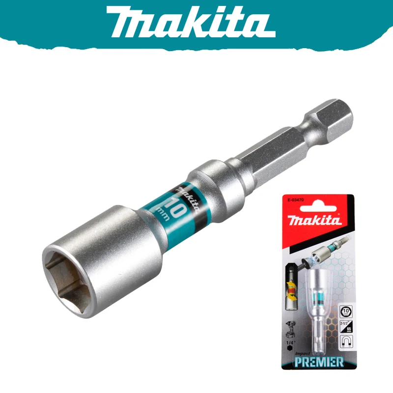 ماكيتا E-03470 تأثير بريميير Nutsetter عرافة عرقوب 1/4 "65 مللي متر المدمجة بت حامل أداة المرفقات #1