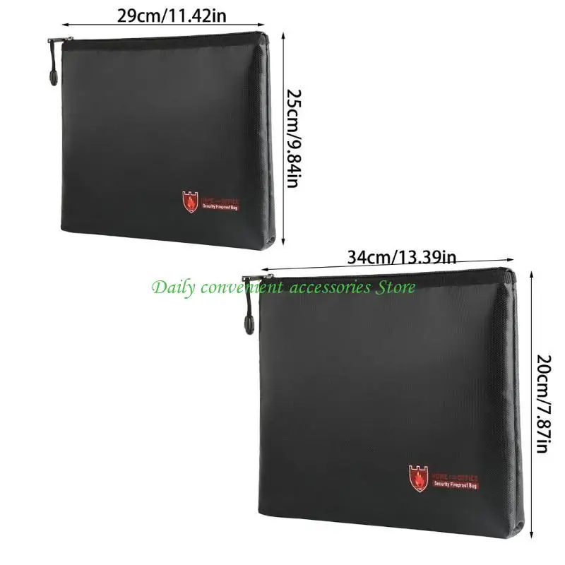 97QB Fireproof Waterproof Materials Secure Storage for Contracts Certificates