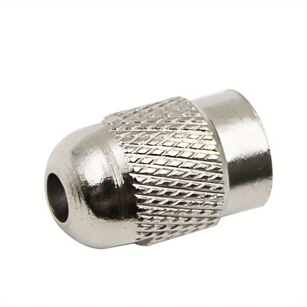 11pc Brass Chuck Silver Nut Electric Grinding Drill Bit Clamp Mini Drill Bit Chuck Electric Tool Accessory Set