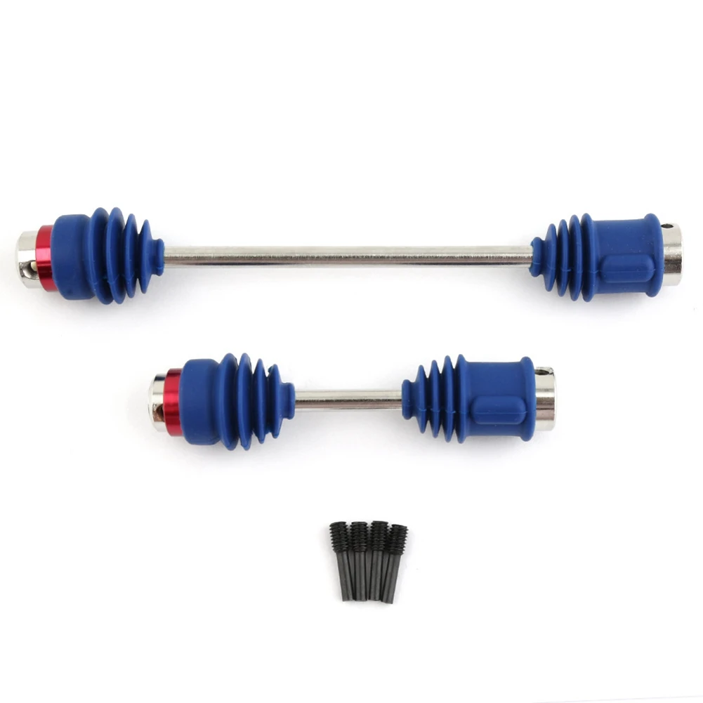 Metal Steel Center Driveshafts CVD 5151R with Dust Boots for 1/10 Traxxas E-Maxx Emaxx Upgrades Parts Accessories,2