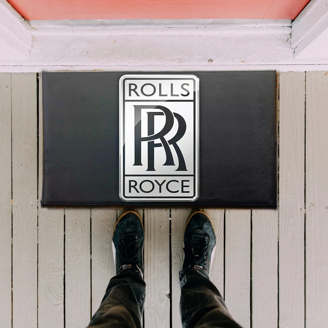 Room Mats R-Rolls-Royce House Entrance Mat Rug Carpet Kitchen Floor Mat Home Doormat Entrance Door Room Decorating Items Foot