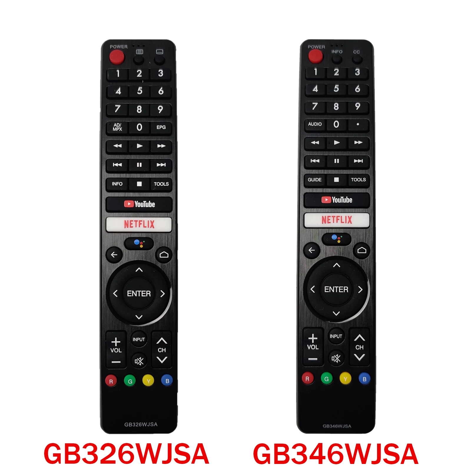 

New Replacement Voice Remote Control for Sharp AQUOS Smart LCD LED TV with YouTube Netflix GB326WJSA GB346WJSA