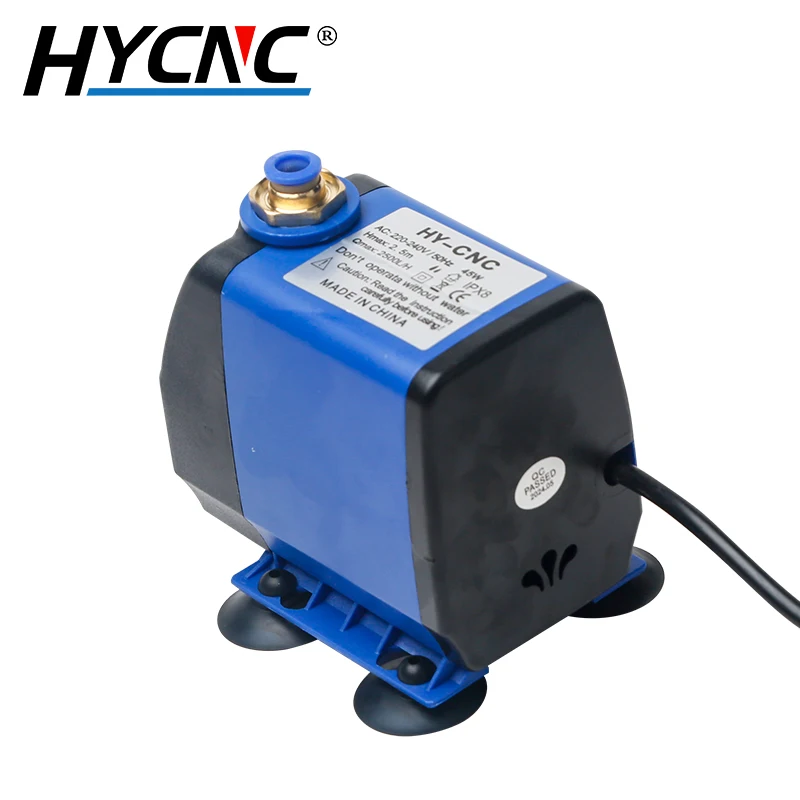 Bomba de água submersível para aquário, 45w, filtro de fonte, lago de peixes, tanque de água, fonte, bomba de sucção lateral, 220v-240v