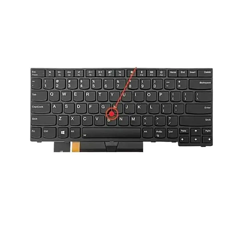 

NV. New Keyboard with backlit for E480 E485 L480 T480s E490 E495 T490 L490 US