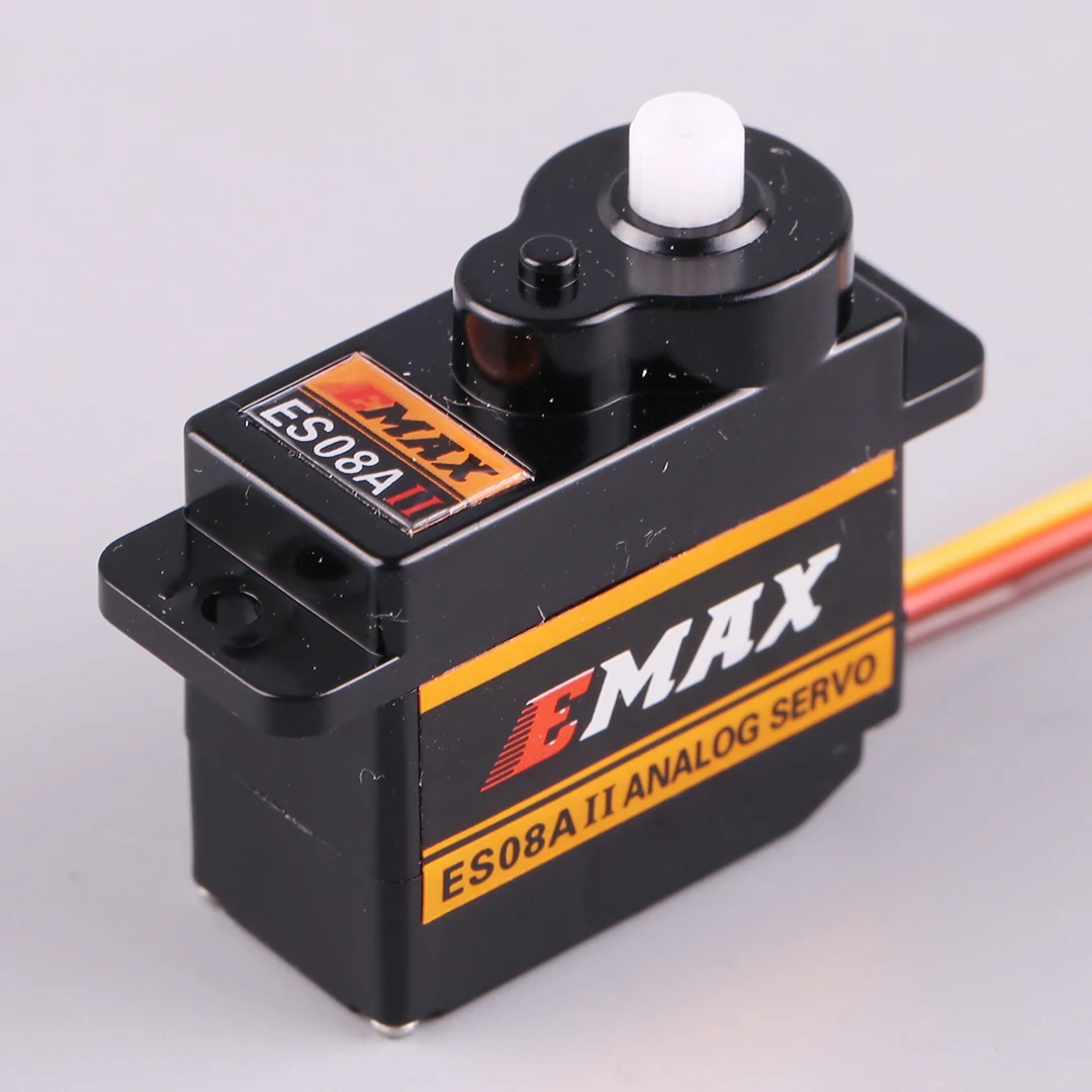 EMAX ES08A II 9g Micro Servo Plastic Gear Analog Mini 1.8kg/Sec for RC Fixed Wing 3D Airplane DIY Replacement Part