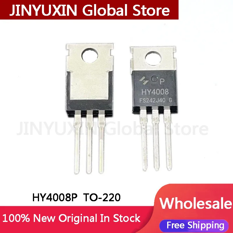 5-100Pcs HY4008 HY4008P TO-220 80V 200A IC Chipset In Stock Wholesale