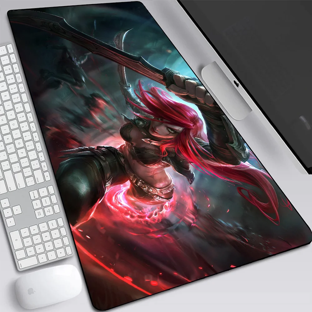 League of Legends Katarina Large Gaming Mouse Pad Computer Laptop Mousepad XXL Office Keyboard Pad Desk Mat PC Gamer Mouse Mat