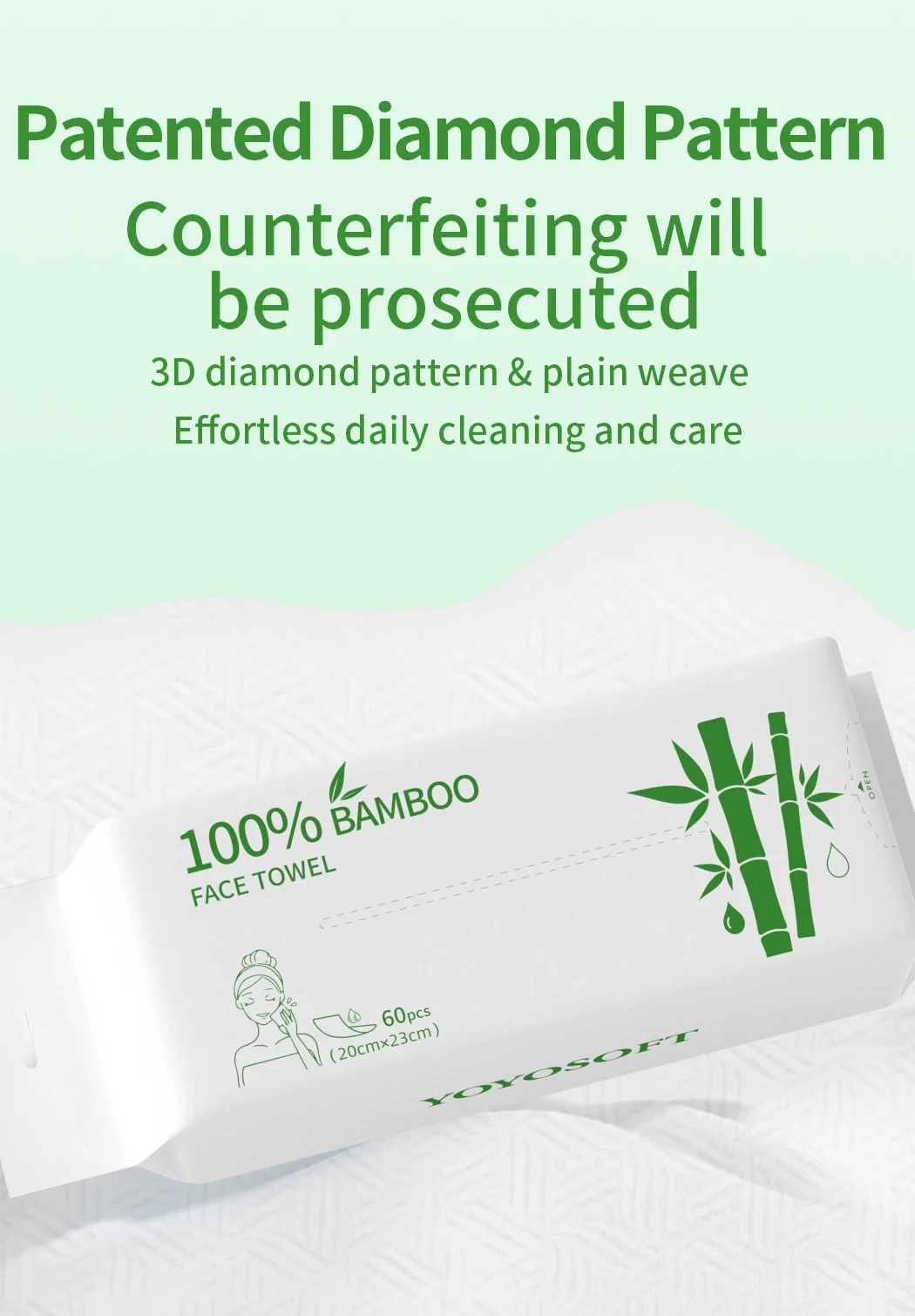 2-pack-disposable-bamboo-face-towels-100g-m²-thick-soft-facial-cleansing-cloths-makeup-remover-wipes-for-travel-sensitive-skin