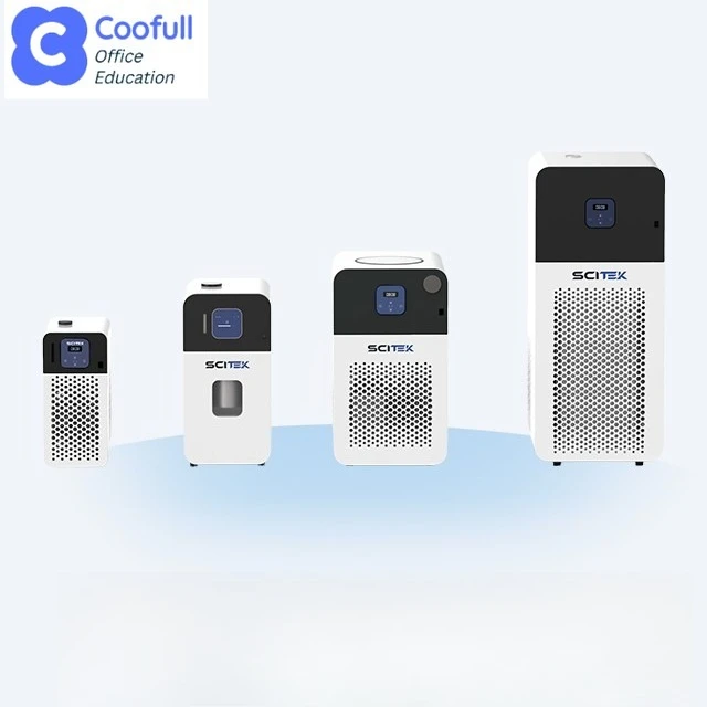 COOFULL  Low Temperature Cooling Liquid Circulator Intelligent PID Temperature Control LED Display Proportional Refrigeration