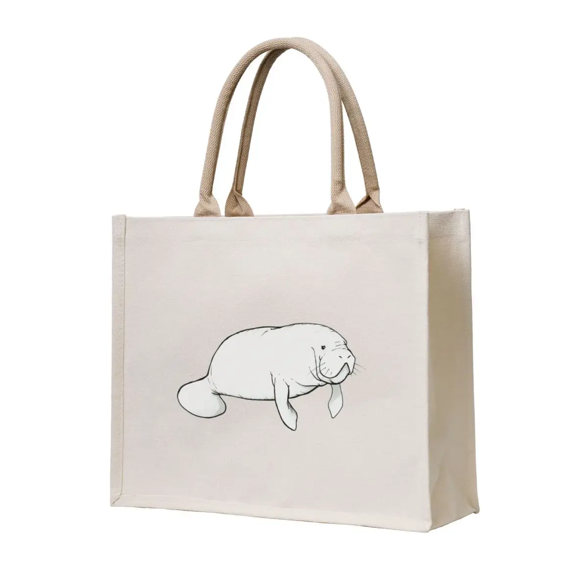 

Manatee Mania Tote Bag shopping trolley bag female bag Canvas large size bags