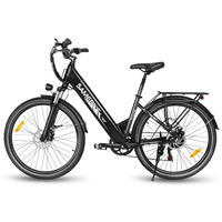 SAMEBIKE RS-A01 Electric Bike 750W Motor 48V14AH Removable Battery 26inch Fat Tire 26*3.0 Ebike City commuting Electric Bicycle