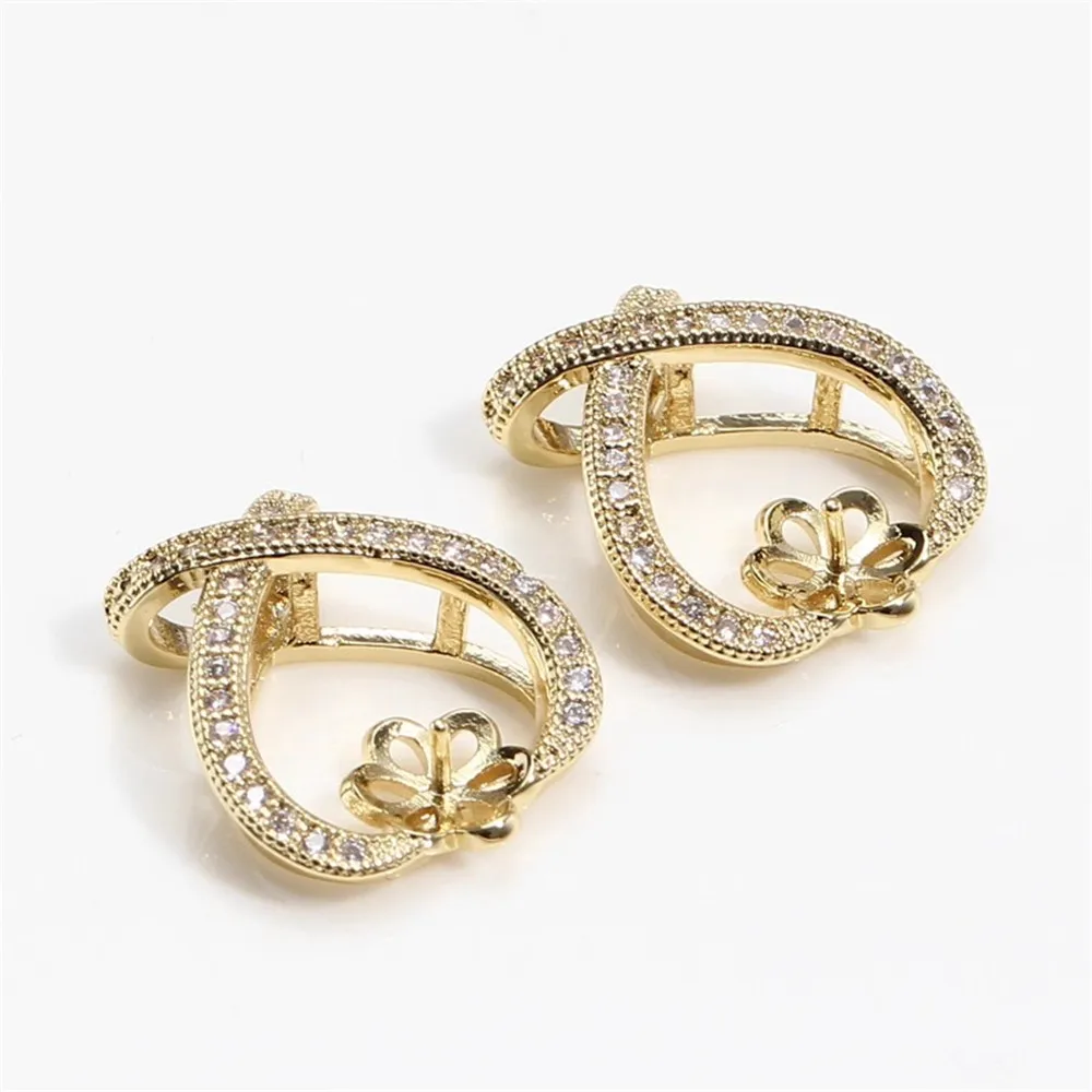 

Classic Pendant Accessory 925 Silver-Plated Pendant Settings Jewelry Findings Fittings Connection Accessories NO Pearl NO Chain