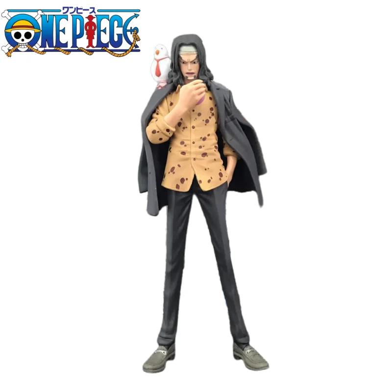 One Piece Anime Figures 17CM Rob Lucci Action Figure PVC Statue Model Doll Ornaments Collection Gift Toys