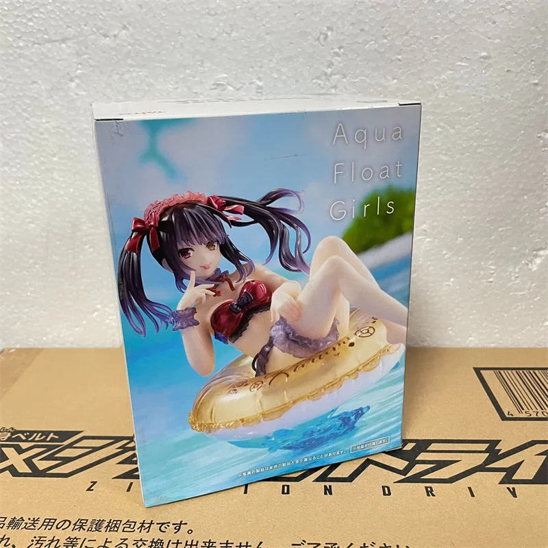 Judai Original Taito Aqua Float Girls AFG Date A Live Tokisaki Kurumi Swimsuit DAL PVC Action Figure Model Toys