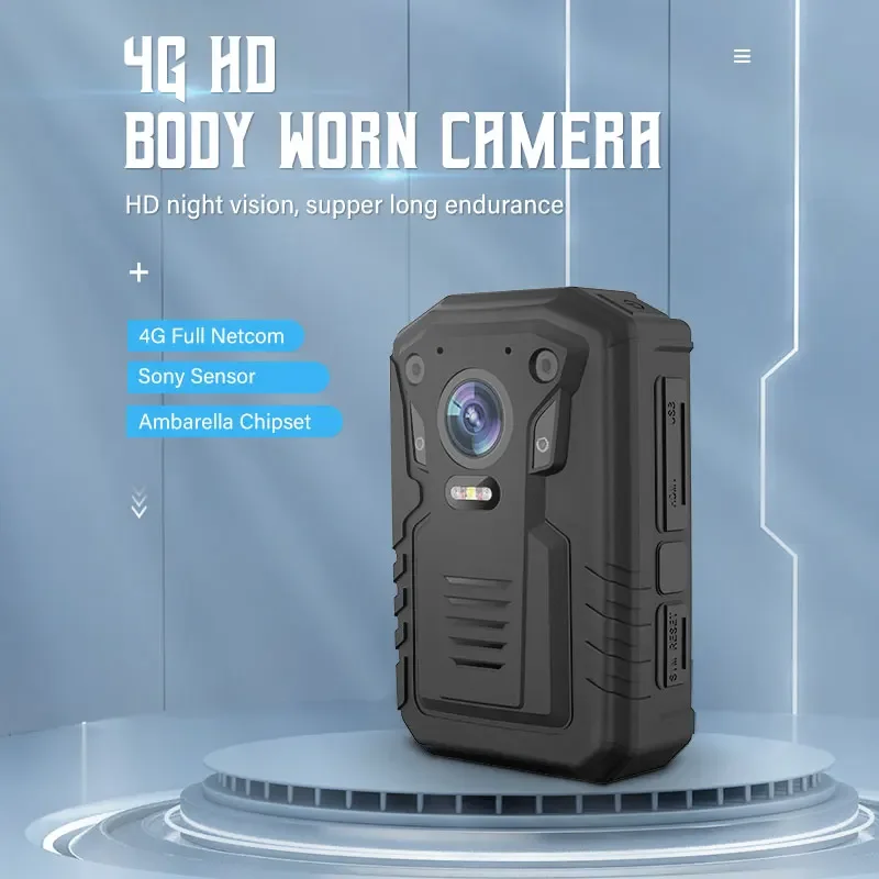 1080P Law Enforcement Security Guard Body Worn Camera 2.0 Inch TFT