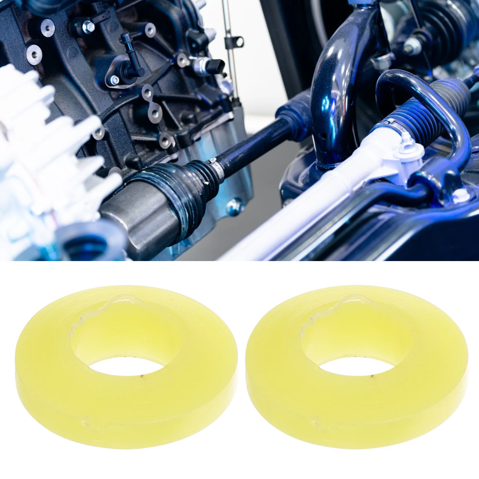 

100pcs Universal Shock Absorber Bushing Car Accessories Auto Gasket Ring Damping Buffer Cushion Mat For Easy Installation
