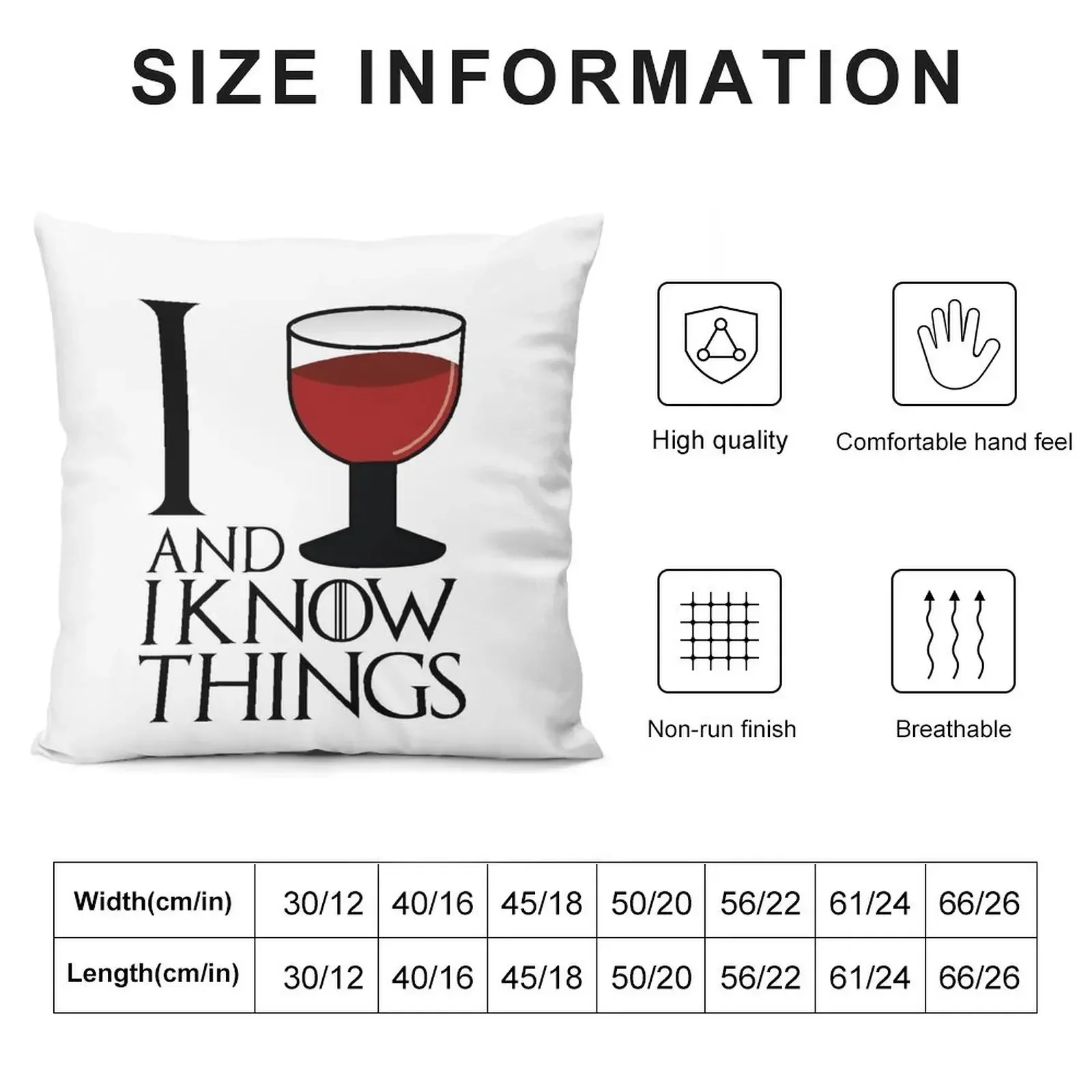 I drink and I know things - Tyrion Lannister Throw Pillow home decor items Pillow Case Christmas pillow