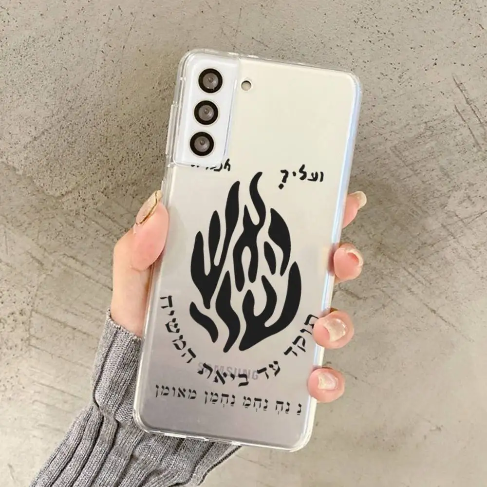 لهب نمط قضية الهاتف لسامسونج غالاكسي S 20 30 21 22 23 24 A 30 50 71 72 31 32 51 70 73 الترا زائد لايت واضح #3