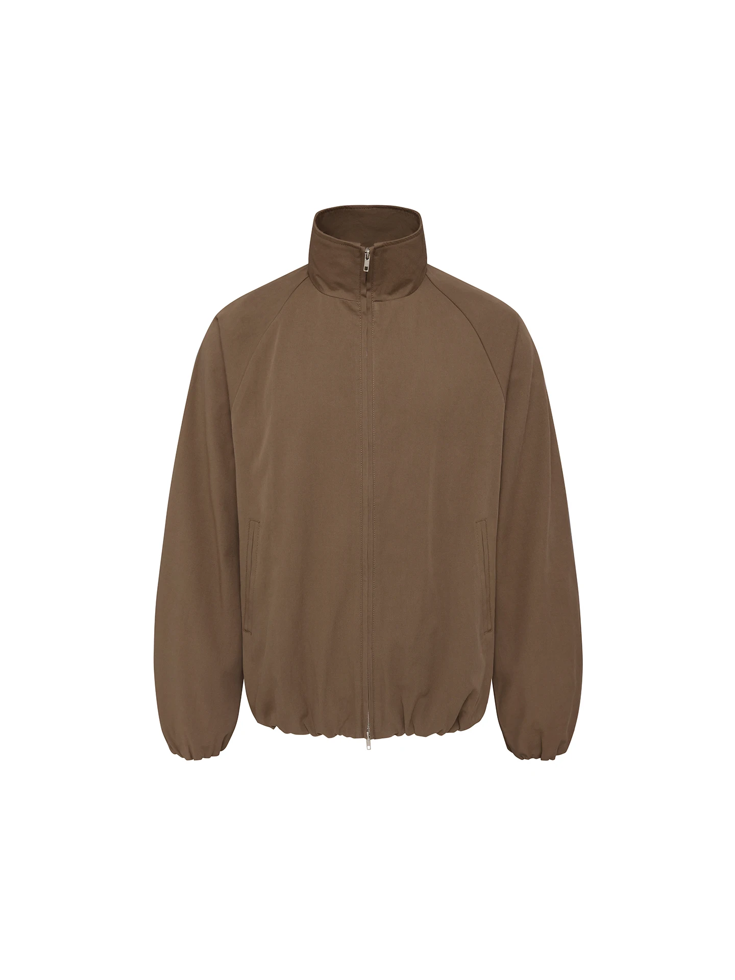 

American Retro Pure Color Simple Flight Stand Collar Jaet Spring Cleanfit Couple Workwear ort Outerwear Youth Faion