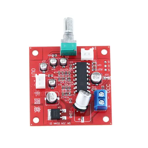 PT2399 마이크 리버브 플레이트 잔향 보드, 프리 앰프 기능 모듈 없음