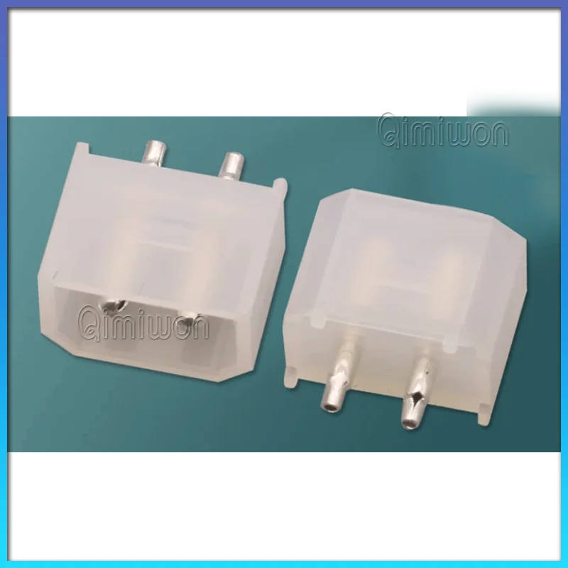 10PCS/LOT 4P 5.08mm spacing power connector 180 degree straight pin hollow power interface socket