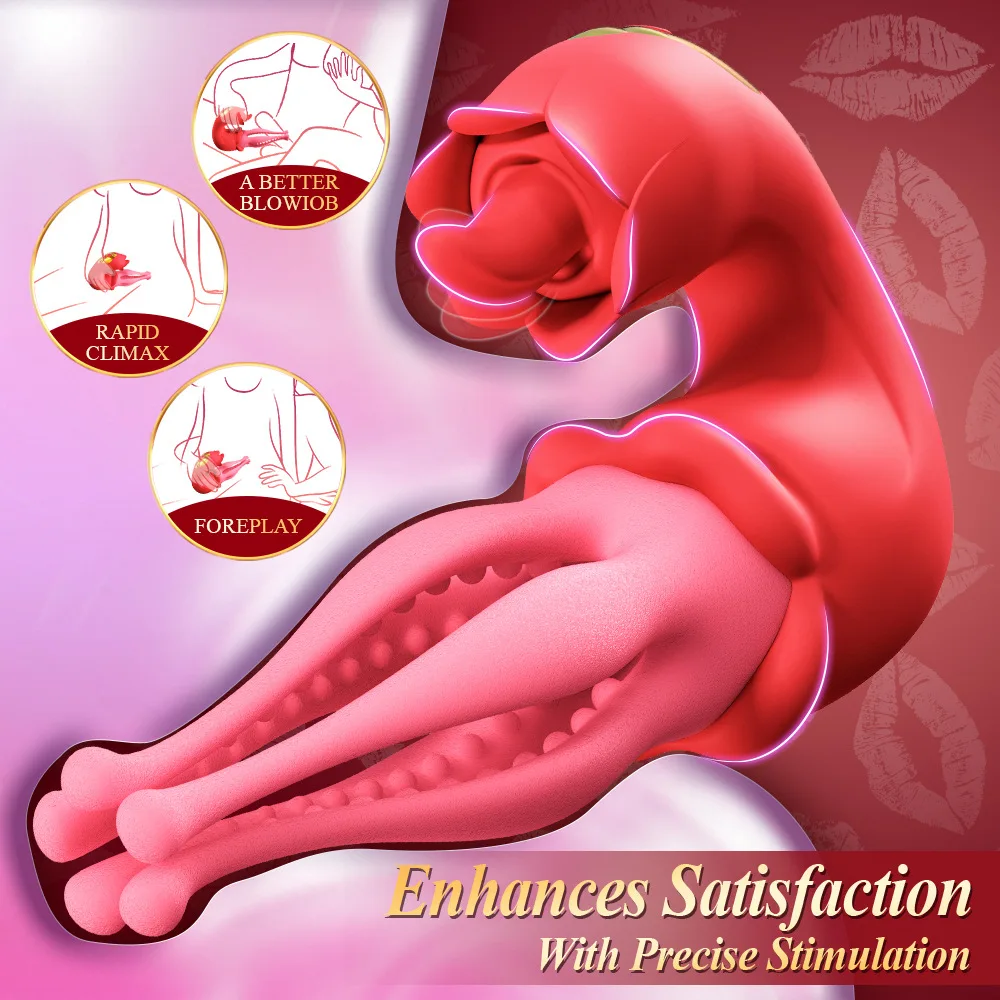 Вибратор для лизания языка, тренировка пяти лап, лизание языка, клитор, многочастотная стимуляция, сильный шок, секунды Tide, секс-игрушки