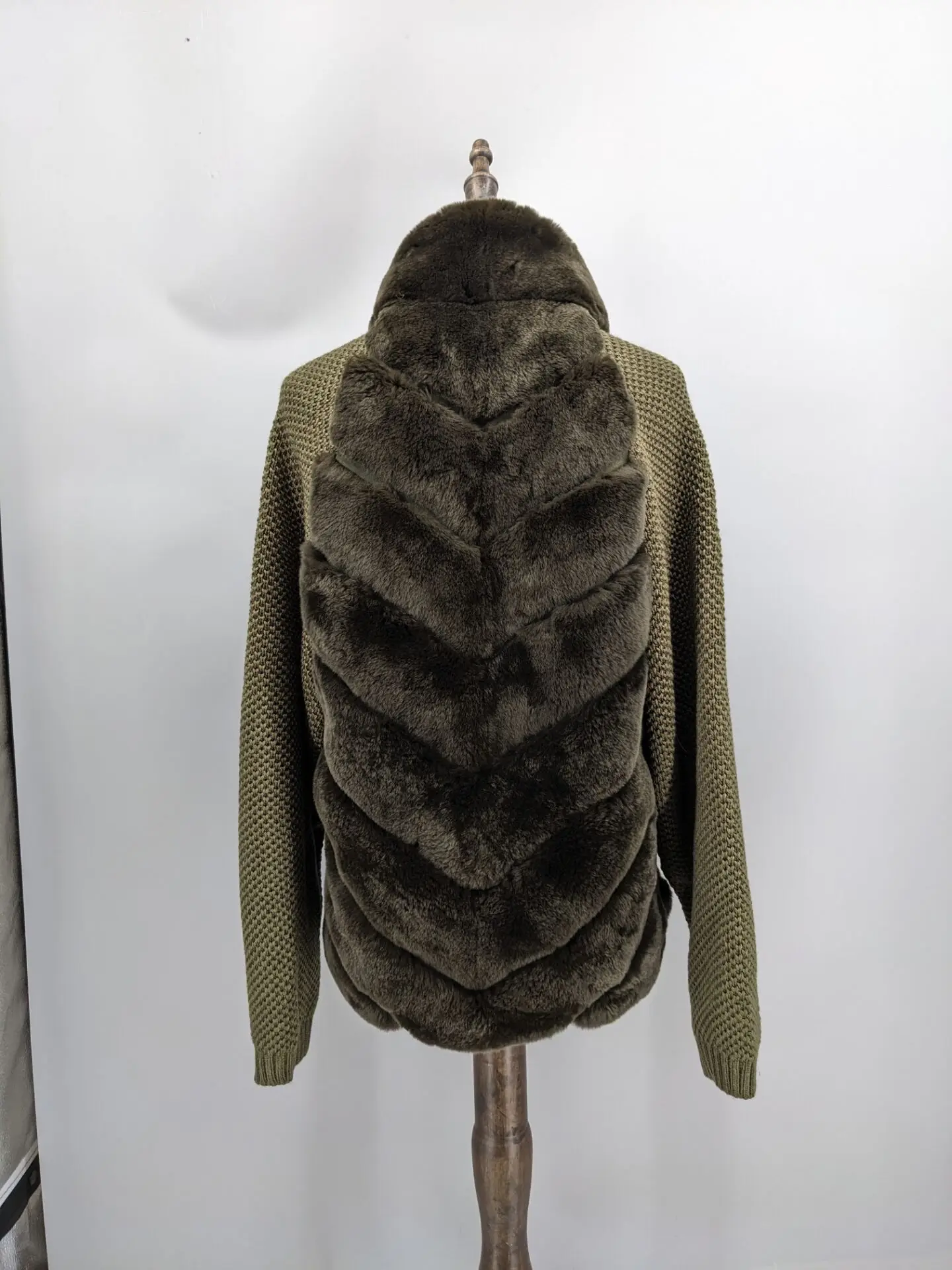 Black Friday Bestseller | Winter Rex Rabbit Fur Sweater Jacket | LAST STOCK • Lock Price | In Stock Select Sizes Only 250811