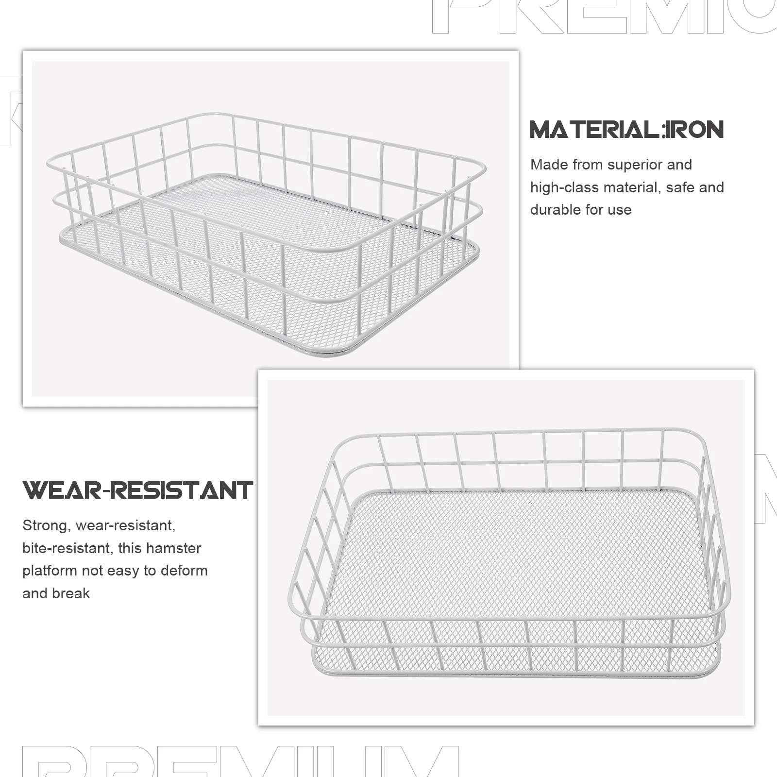 

Hamster Platform Delicate Decorative Cage Chinchilla Play Stable Bite-Proof Small Pet House Bed For Dwarf Syrian Squirrels