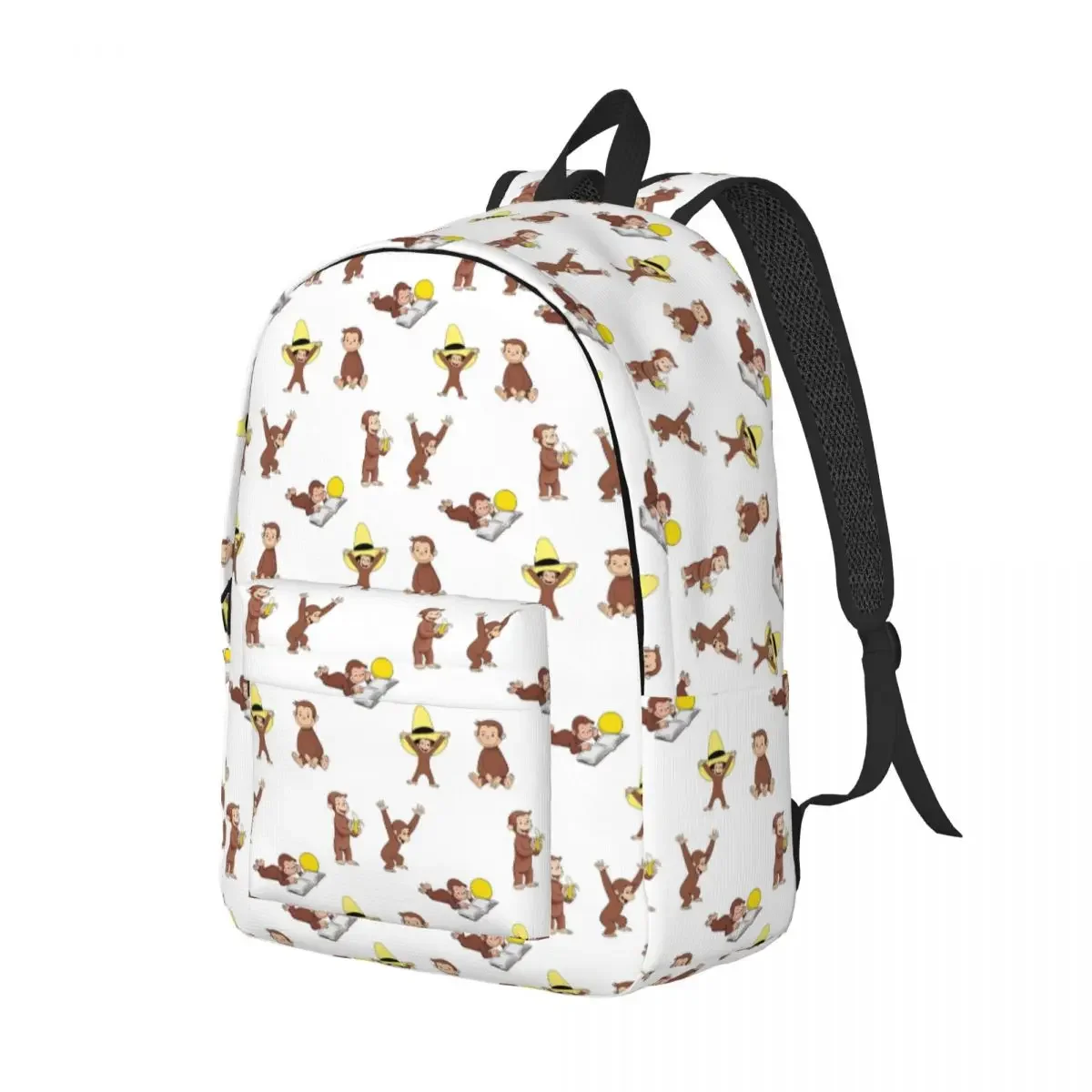 Mochila de dibujos animados de George The Curious Monkey para niños, mochila para estudiantes, niños y niñas, mochila escolar para niños, bolsos de hombro para ordenador