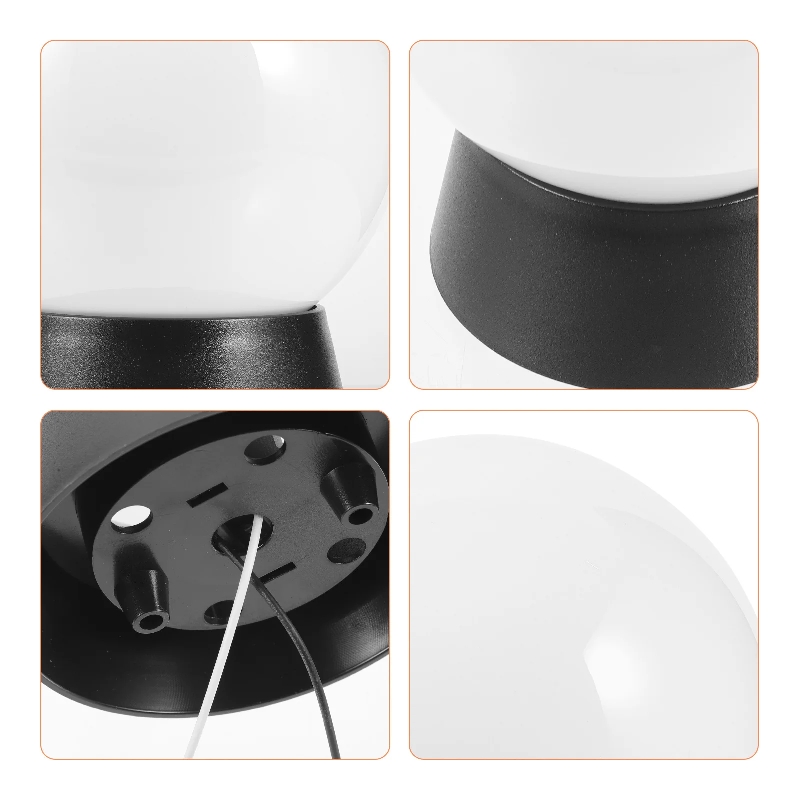 أدى ضوء الجدار المستديرة الفولاذ المقاوم للصدأ الاكريليك الحديثة تصميم بسيط لحديقة ساحة الممر شرفة مسار في الهواء الطلق داخلي #6