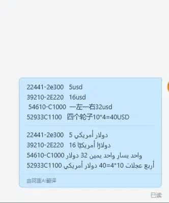 

Saudi Arabia , exclusive customer, great quality, old friend