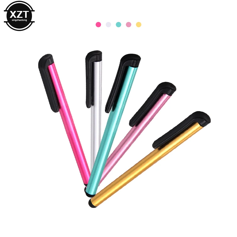 

10pcs/lot Capacitive Touch Screen Stylus Pen for iPhone 5 4s iPad 3/2 iPod Touch Suit for Universal Smart Phone Tablet PC Pen