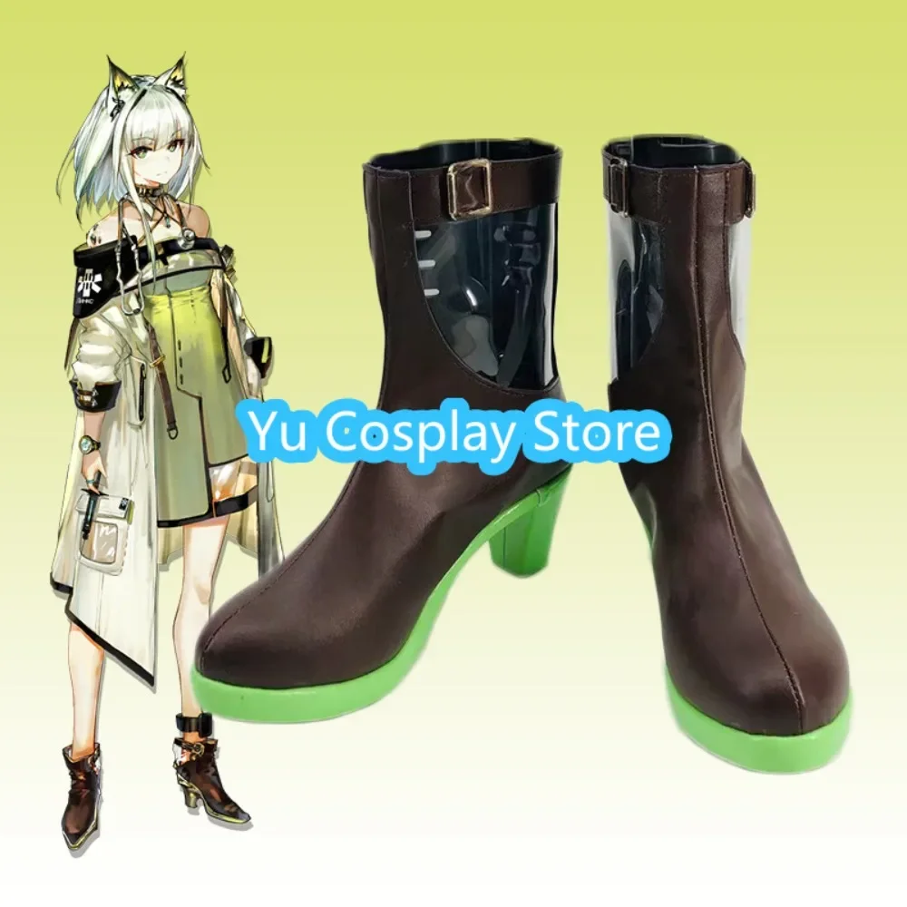 

Yu Косплей Магазин Arknights Kal'tsit Обувь для косплея Хэллоуин Обувь для ролевых игр Сапоги Аниме Игровой костюм Реквизит Аниме