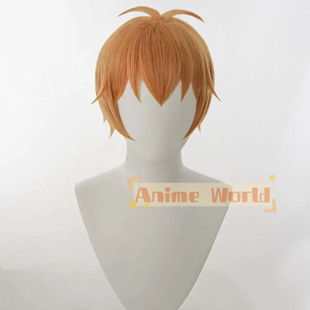 BanG Dream! Hello HappyWorld! Kitazawa Hagumi Orange Cosplay Wig