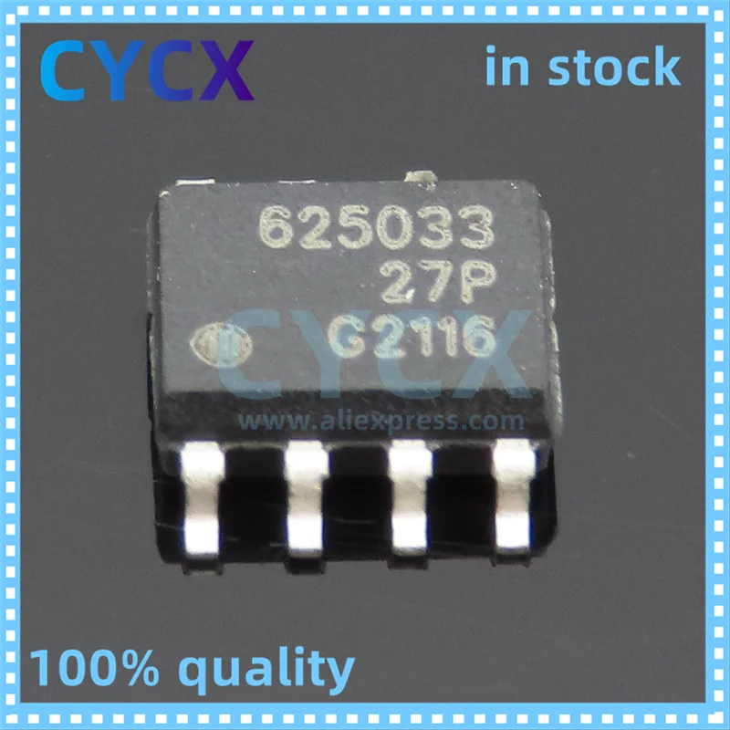 TLE6250GV33 SOIC-8 Screen Printing 625033 CAN interface transceiver IC chip