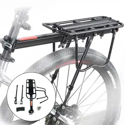 Bike Cargo Rack Universal Quick Release Bicycle Rack Luggage Carrier Rack 25KG