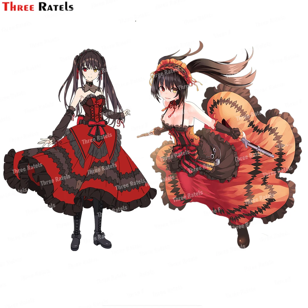 Three Ratels J299 Anime Cartoon Girl Various Size And Style Choose For Car Body External Decoration Decals