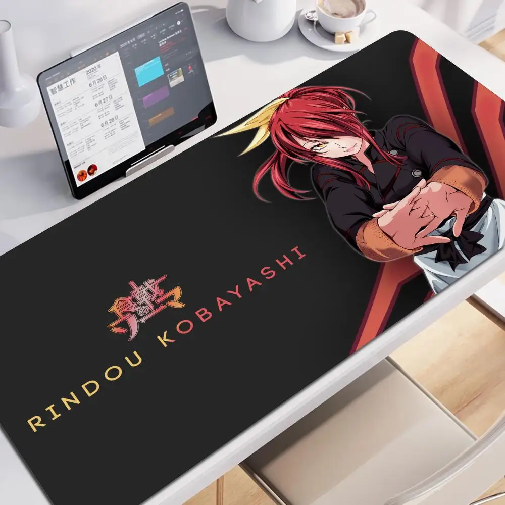 Food Wars Shokugeki No Soma Mouse Pad Keyboard Mousepad large 600X300 mm Desk Mat PC Gaming High definition printing Table pad