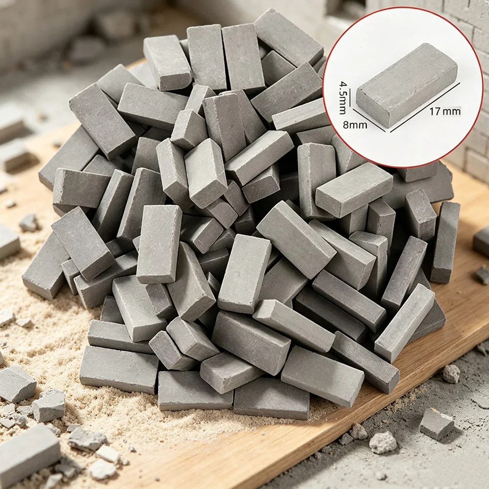 100pcs Simulation Mini 1:16 Bricks Model DIY Bulding Wall Garden Decor Bricks Micro Landscape  Accessories