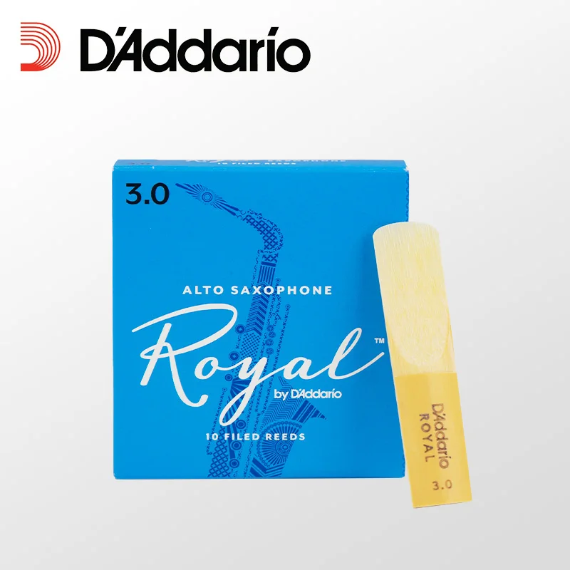 

Трость для саксофона Daddario Rico Royal Blue Box Alto Tenor Soprano 2,5 трость
