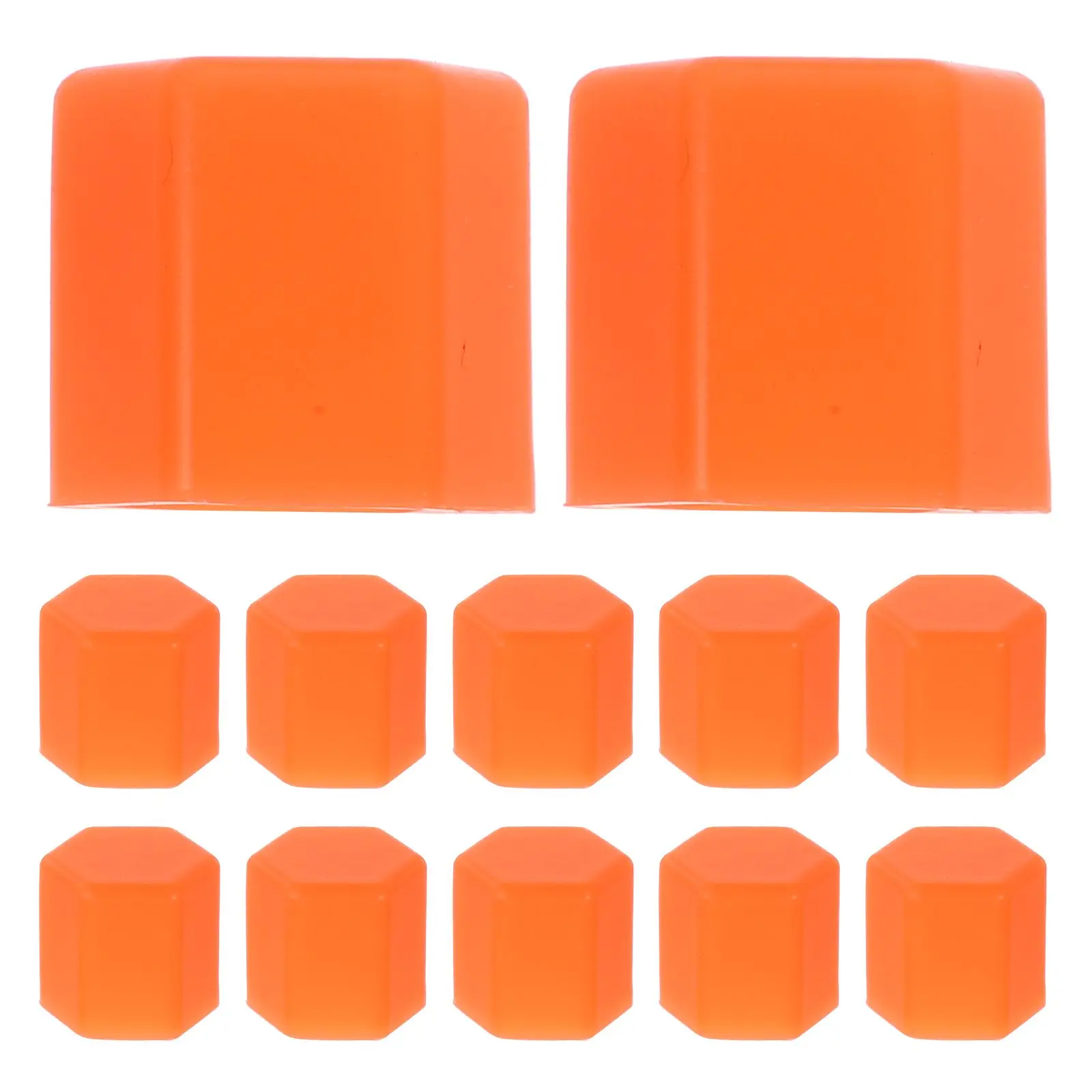 

20 Pcs Glow in Dark Tire Lug Nut Caps Silicone Protective Car Wheel Decorative Dustproof Rustproof Hexagonal Nut Covers