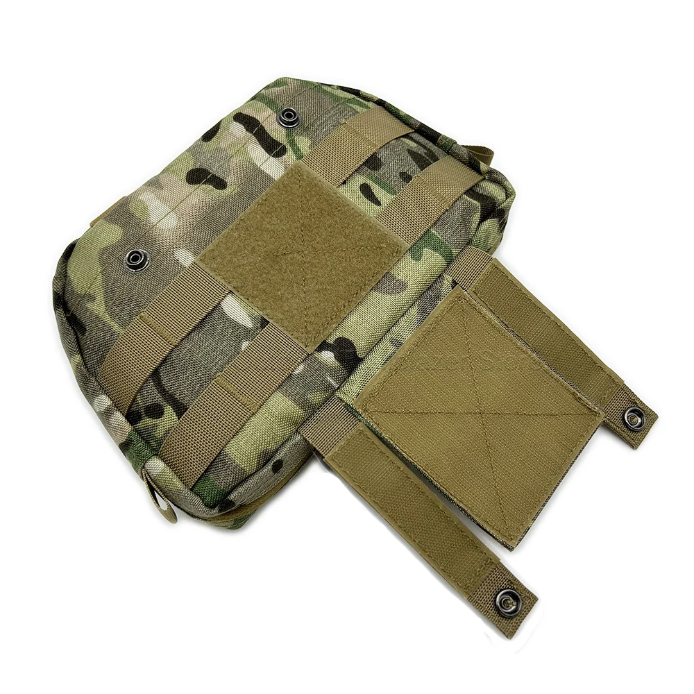 التكتيكية مول الصدر تلاعب قطرة تفريغ كيس مزموم البطن تفريغ قطرة الحقيبة للصيد الادسنس سترة الصدر معدات الملحقات حقيبة #4